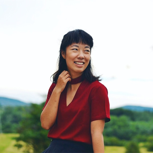 Maroon choker collar shift dress - Picture 1 of 4